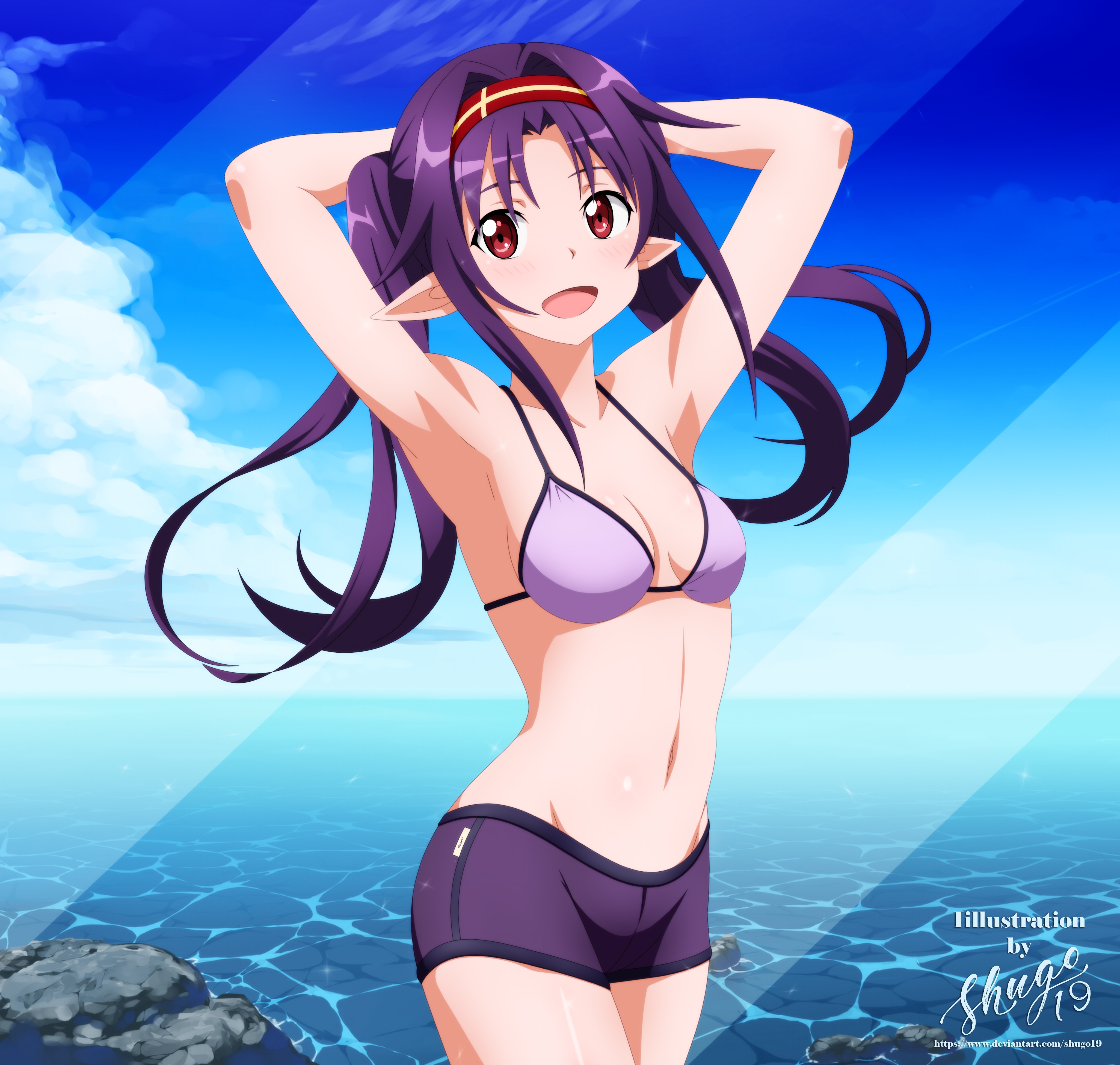 Sword Art online Yuuki Konno этти